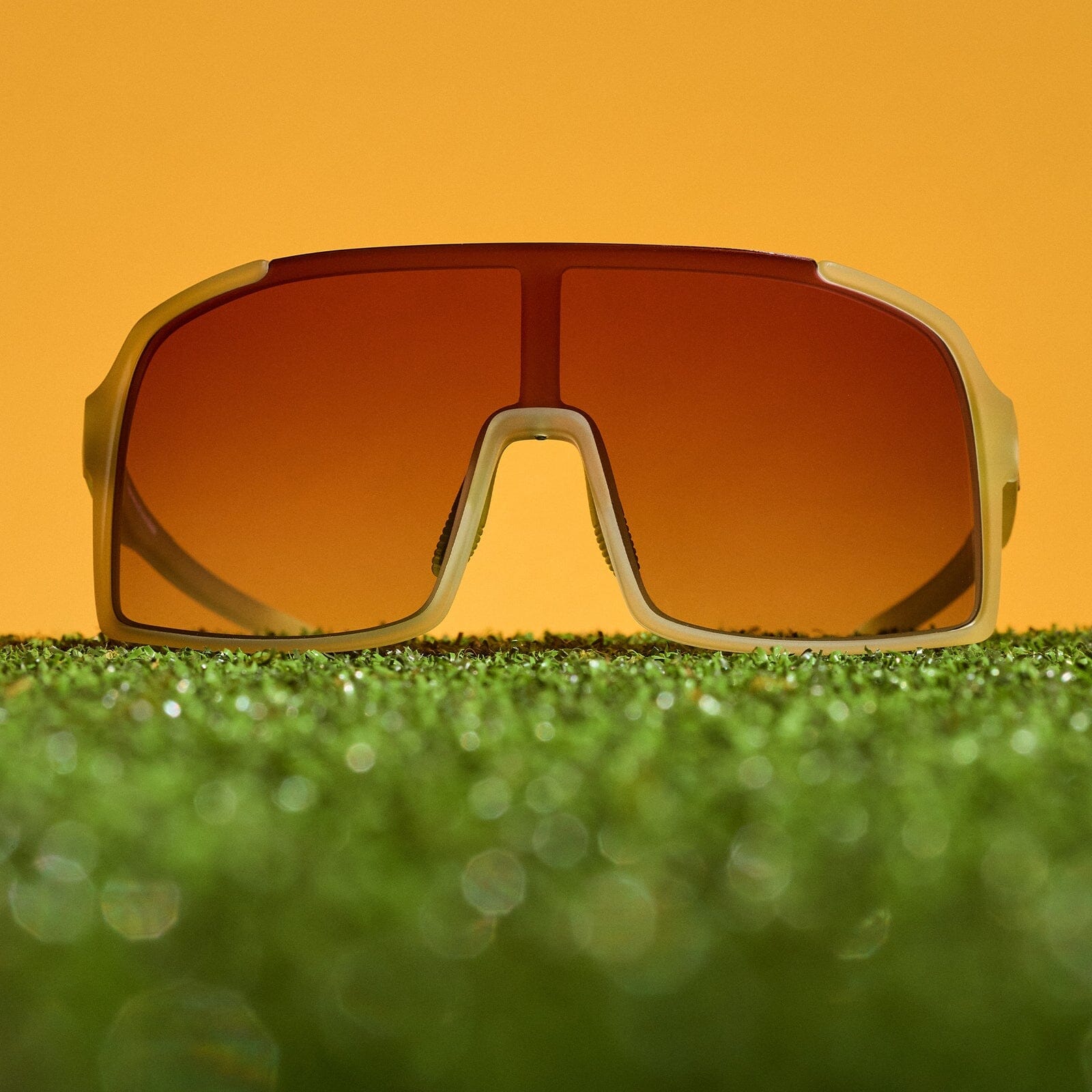 goodr Astro G - Sports Sunglasses - Guacamole Face Mask 