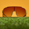 goodr Astro G - Sports Sunglasses - Guacamole Face Mask 