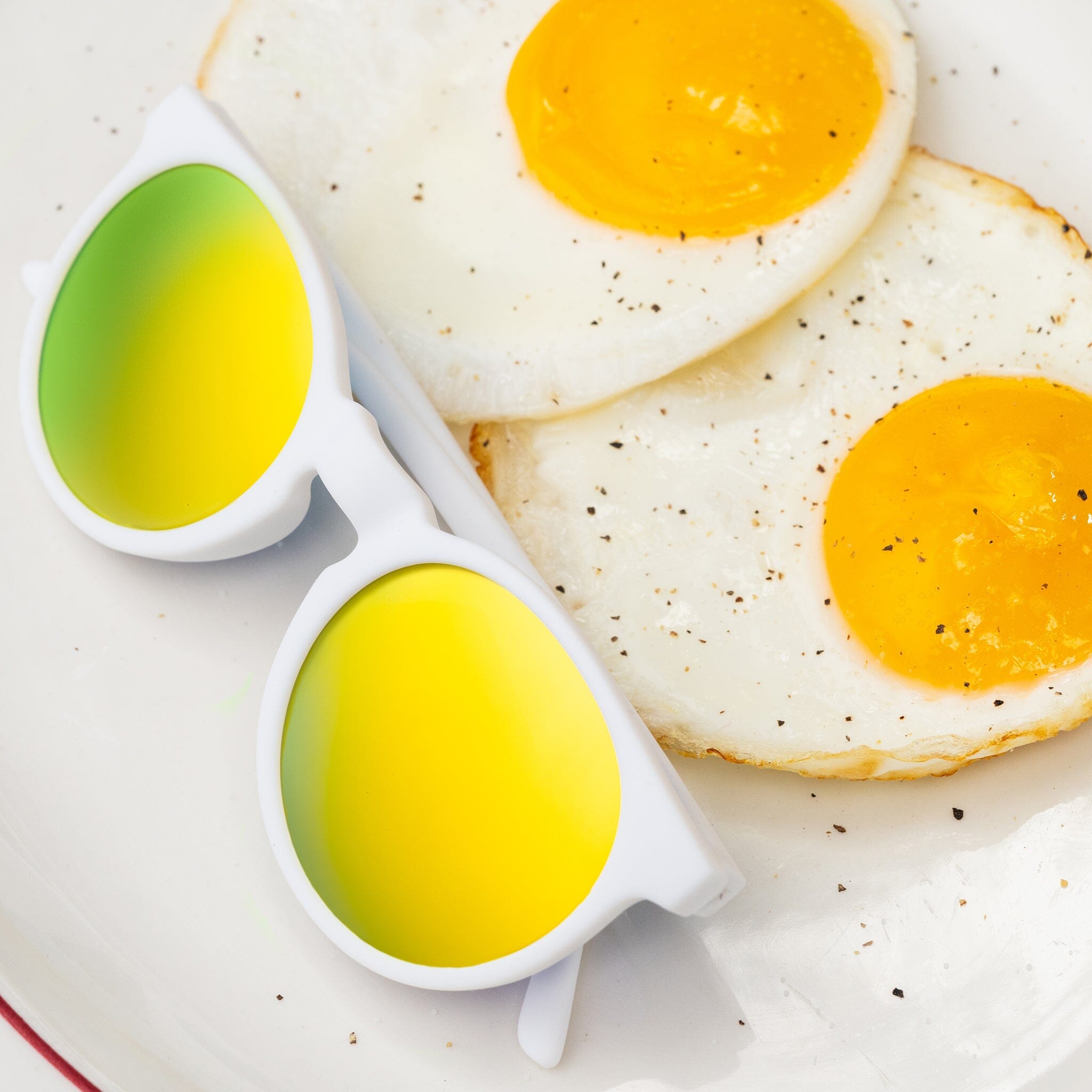 goodr Circle G - Sports Sunglasses - Yolk's on You 