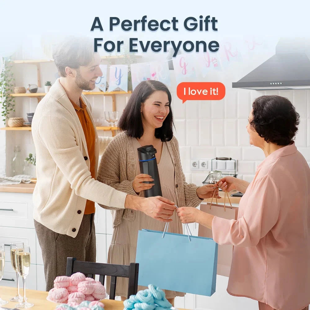 WaterH Boost Smart Water Bottle: 24 oz Hydration Tracker with APP & Insulation 