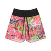 JINGER Unisex Multi-Pocket Running Shorts J-2075 Pink S 