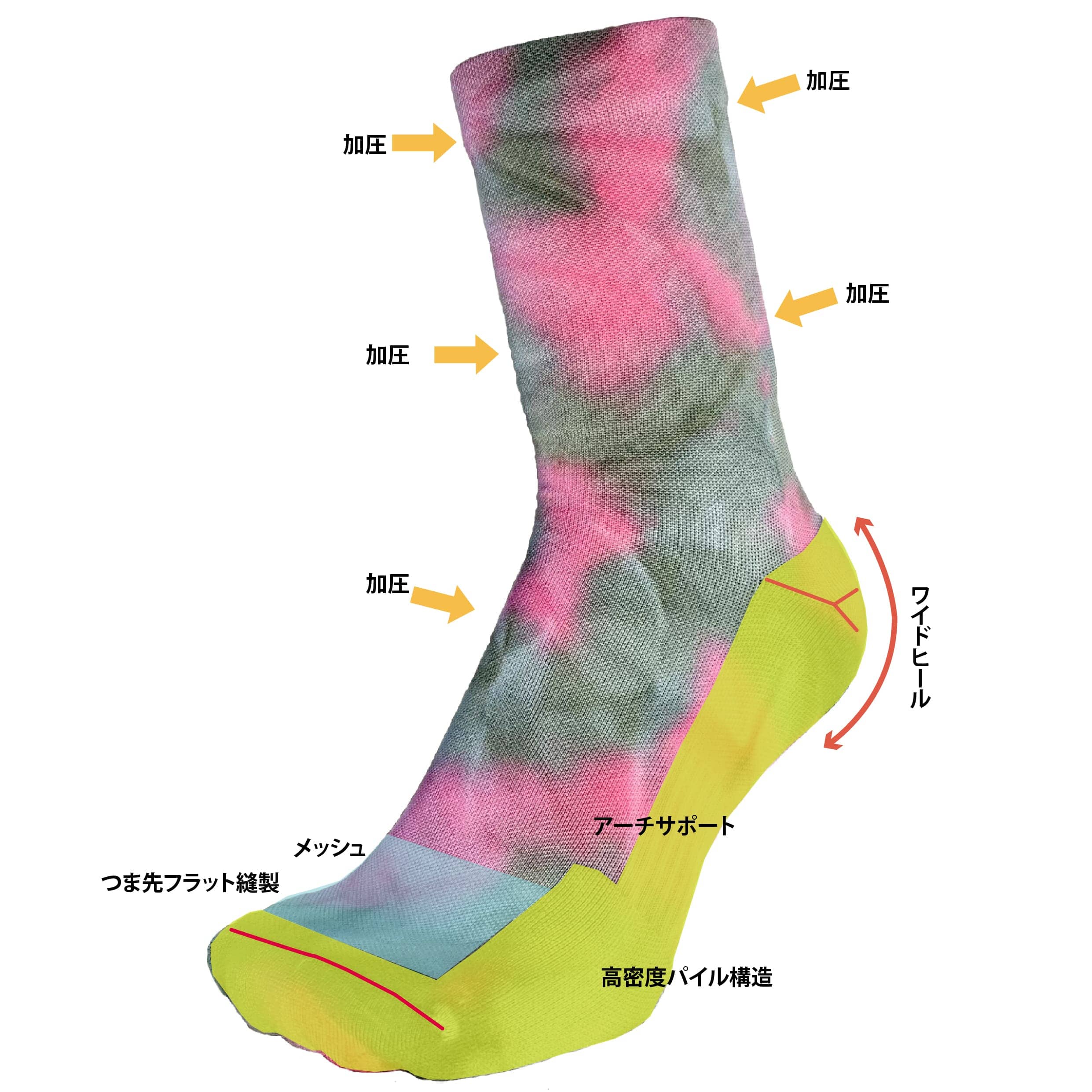 Oleno Comod(y) Muso Low Crew Socks 
