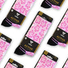 Versus Pink Flower Power Active Crew Socks 