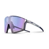 Julbo Edge Sunglasses SHINY TRANSLUCENT - Translucent Gray / Purple SP1CF One Size
