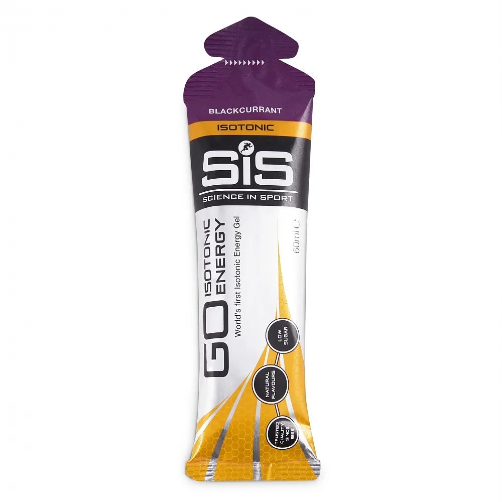 Science In Sport GO Isotonic Energy Gels Black Currant 1 gel 