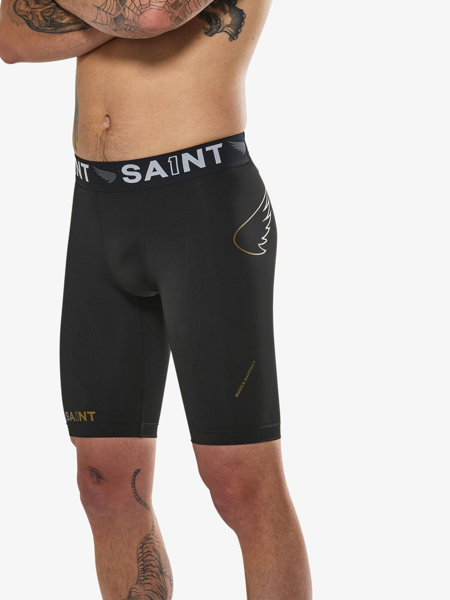 SA1NT Men's P1 Elite Compression Shorts 