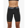 SA1NT Women's P1 Elite Compression Shorts - Low Rise Black XS 
