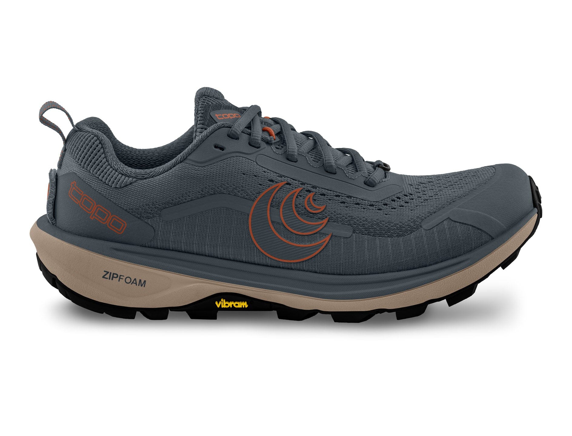 Topo Men's Terraventure 5 Trail Running Shoes Grey/Clay US 8 