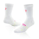 Versus Pink-Lime Limited Edition Active Crew Tab Socks Pink-Lime 4-7 