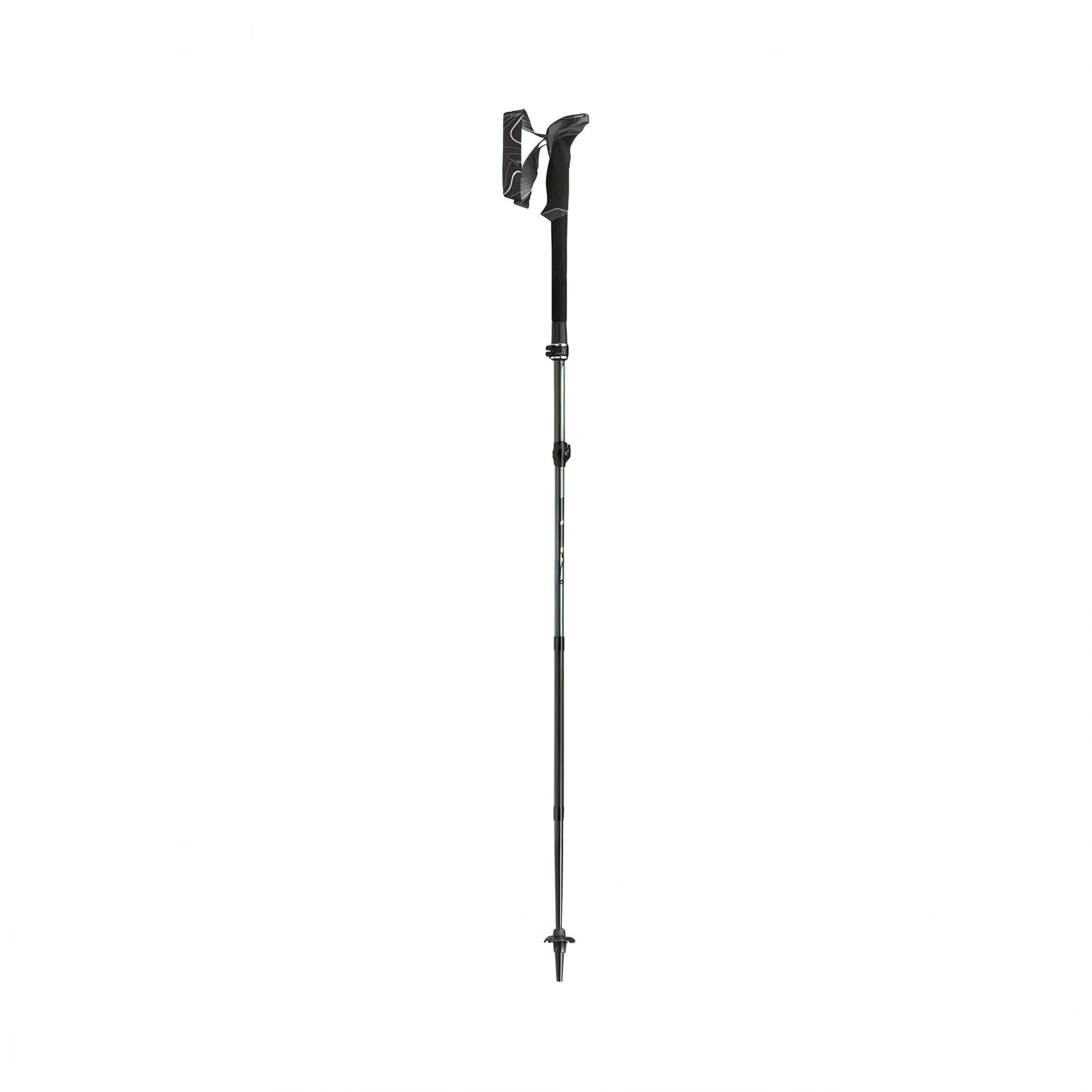 LEKI Makalu FX Carbon Hiking Poles 2026 (1 Pair) Natural Carbon/Malachite Green/Black 110-130cm 