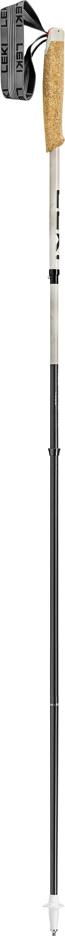 LEKI Neotrail Pro FX.One SL Trail Running Poles 2026 (1 Pair) Warm Grey/Light-Warm Grey/Dark Black 105cm 