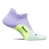 Feetures Elite Light Cushion No Show Tab Socks Lavender Rush Small 