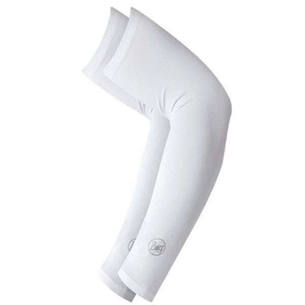 BUFF UV+ Reflective Arm Sleeves - White (Coh)