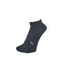YAMAtune Spider Arch Short 5-Toe Anti-Slip Dots Socks Black x D.Navy 23-25cm | EU 37-40 