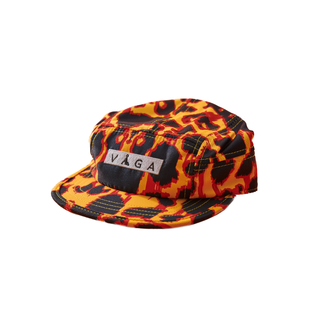 VAGA Limited Edition Patterned Club Cap – White/Black/Navy Blue
