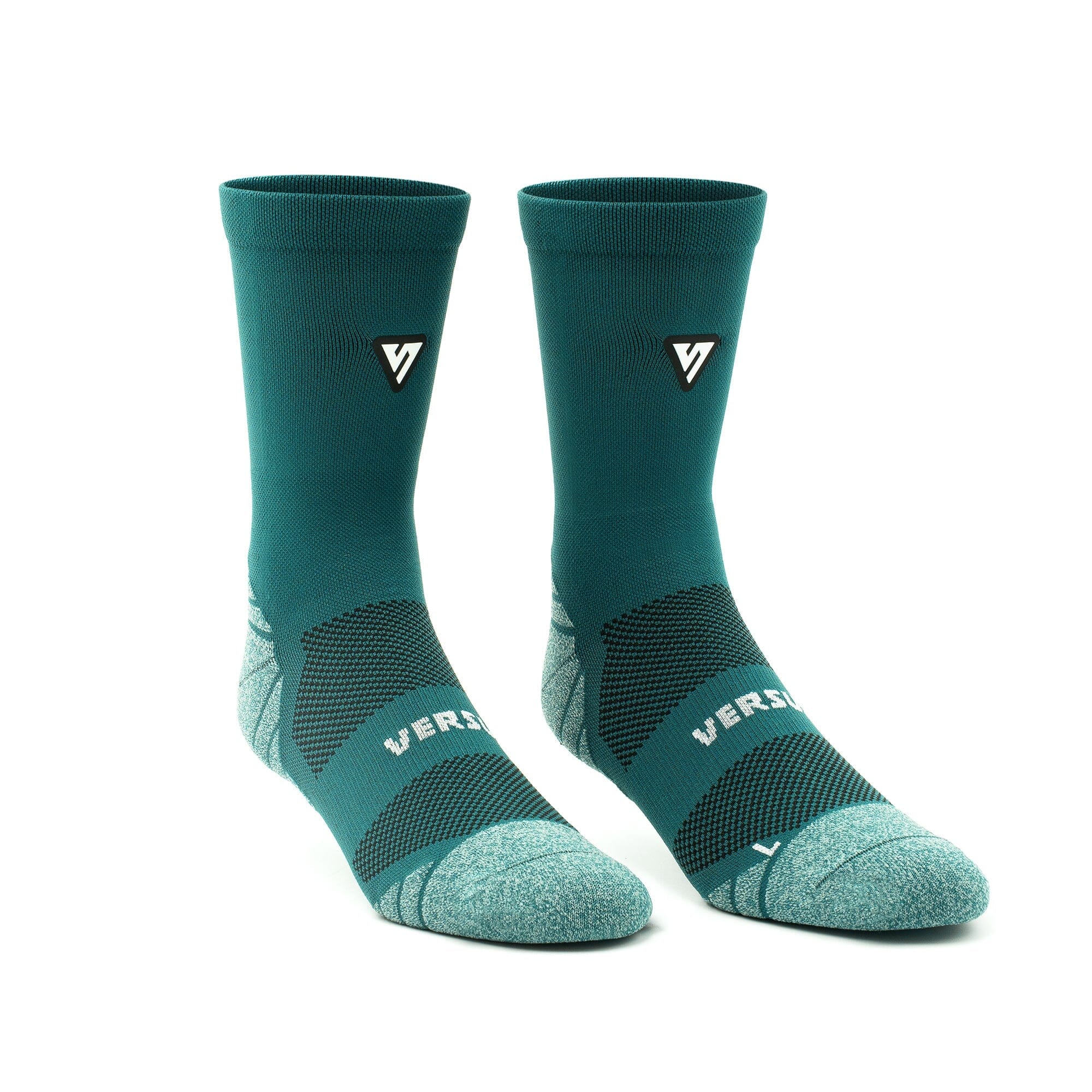 Versus Classic Teal Active Crew Tab Socks 