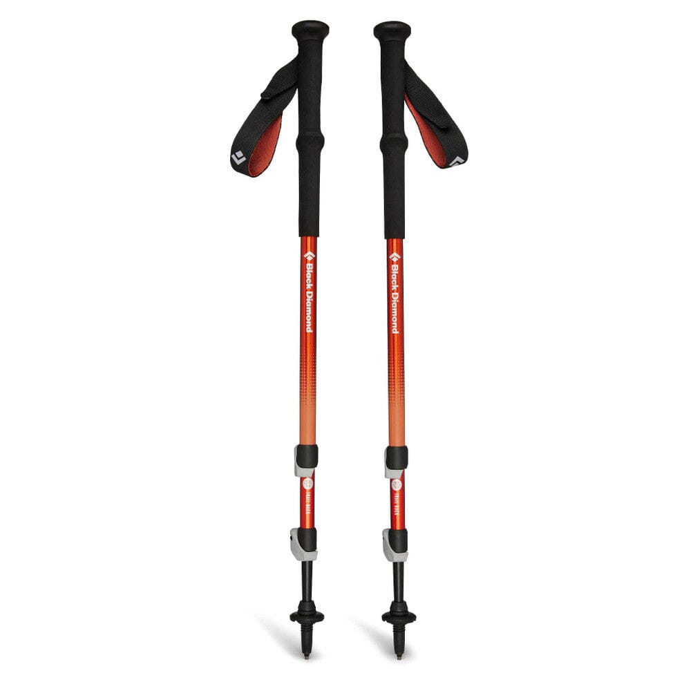 Black Diamond Trail Back Trekking Poles Burnt Sienna 100-140cm 