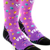 Versus Speckled Eggs Active Crew Socks 