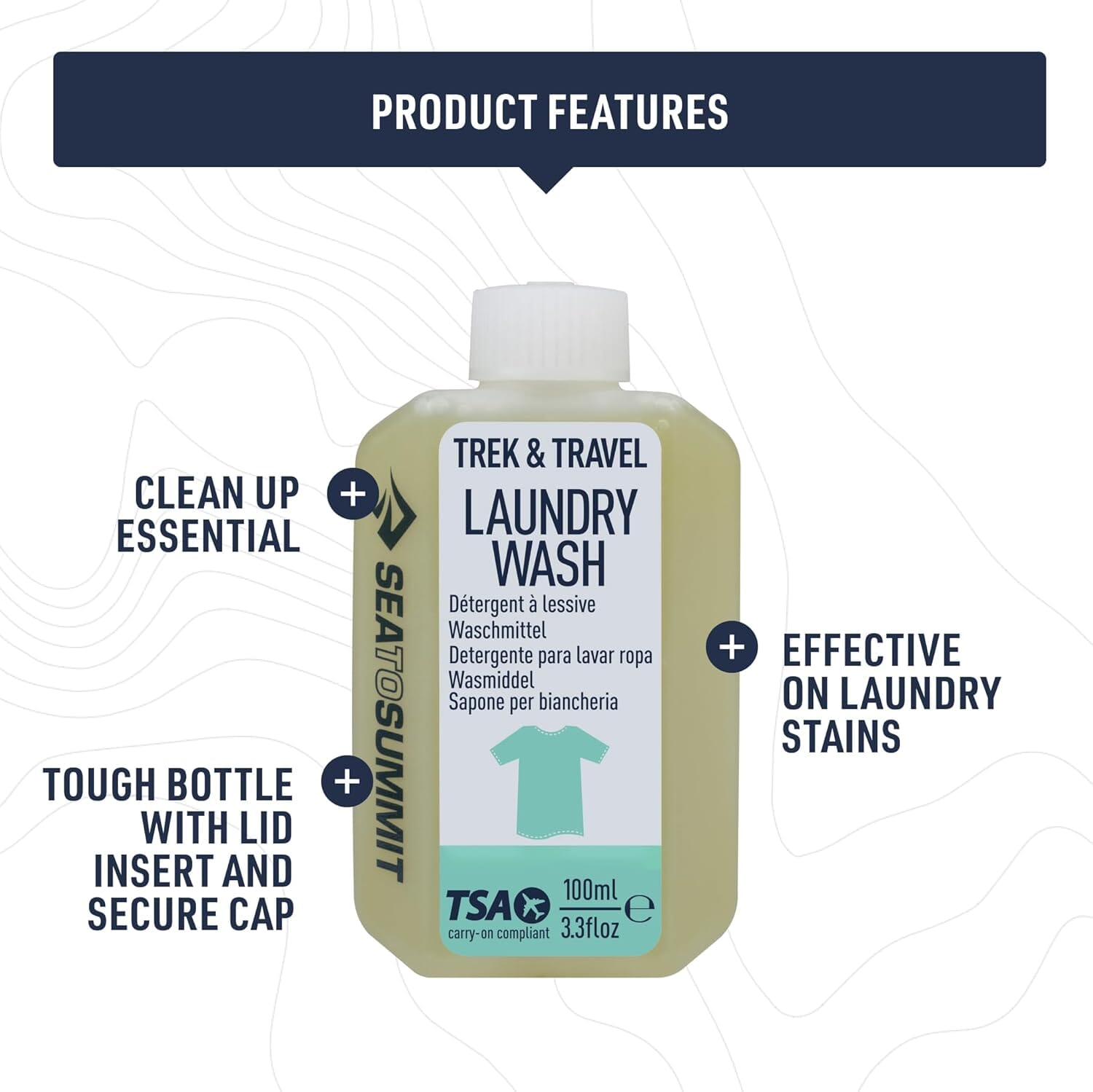 Sea to Summit Trek & Travel Liquid Laundry Wash 100ml 