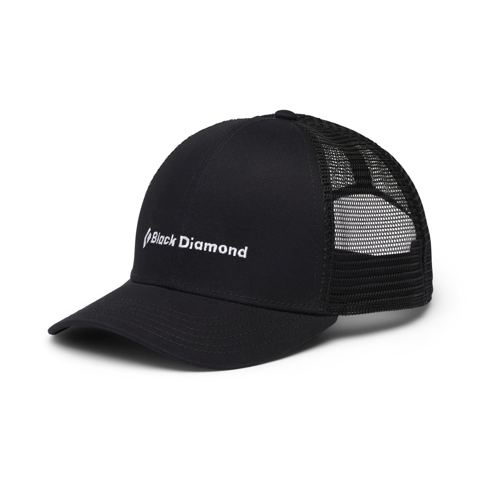 Black Diamond BD Trucker Hat Black/Black-BD Wordmark 