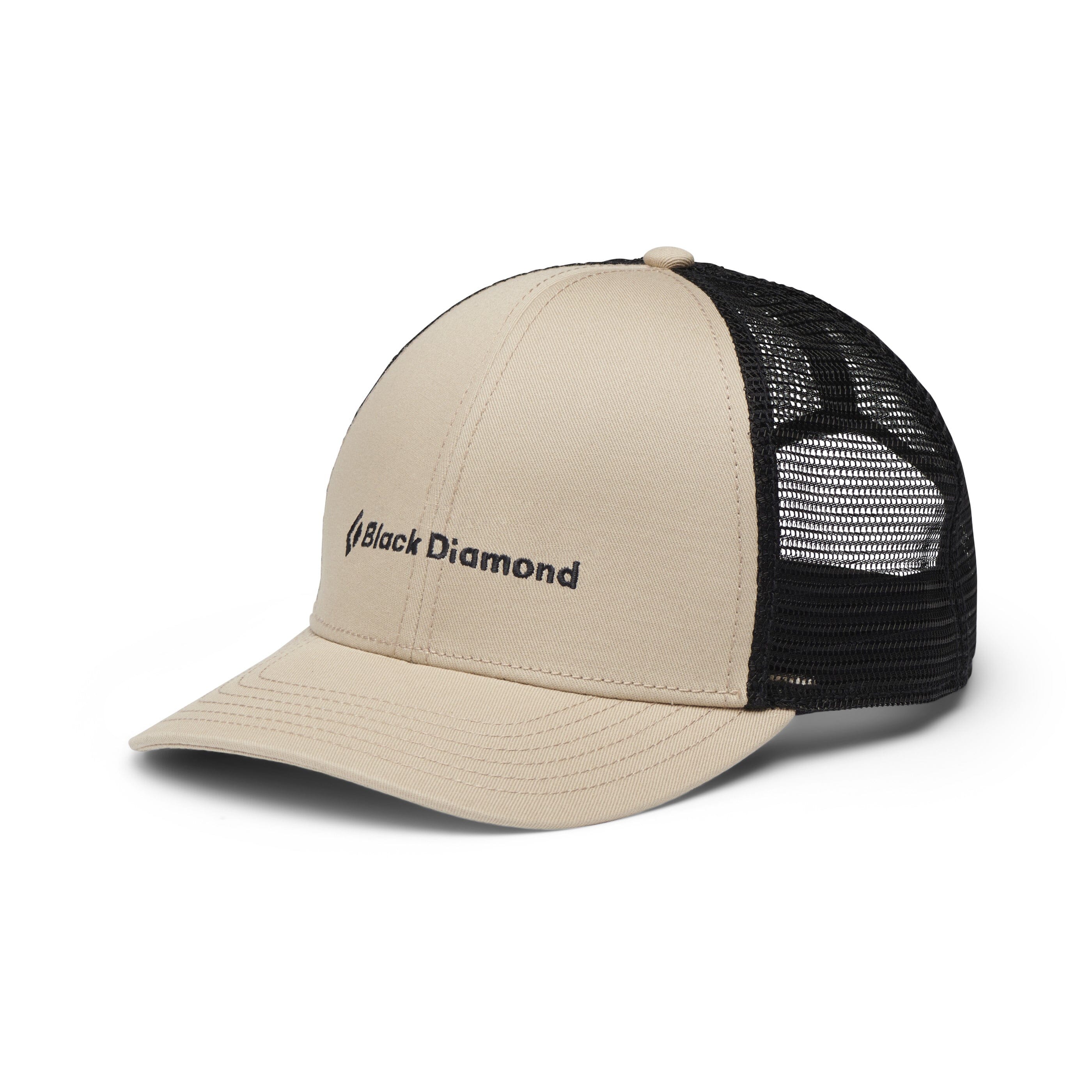 Black Diamond BD Trucker Hat Khaki/Black-BD Wordmark 