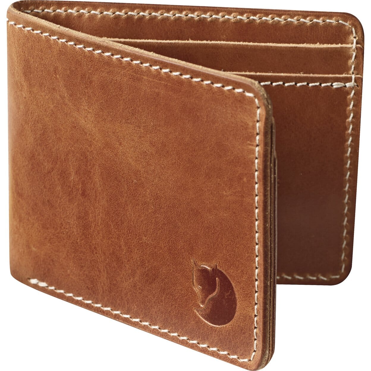 Fjallraven Övik Wallet Leather Cognac 