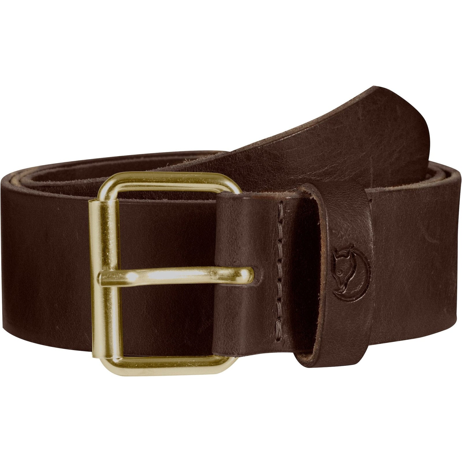 Fjallraven Singi Belt 4 cm Leather Brown 85cm 