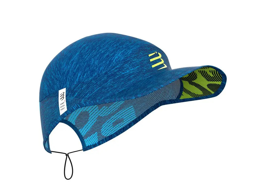 Compressport Pro Racing Cap Blue Melange OS 
