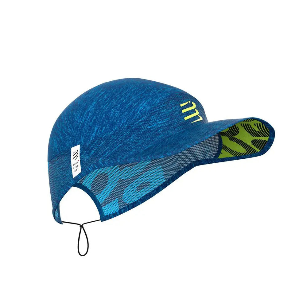 Compressport Pro Racing Cap Blue Melange OS 
