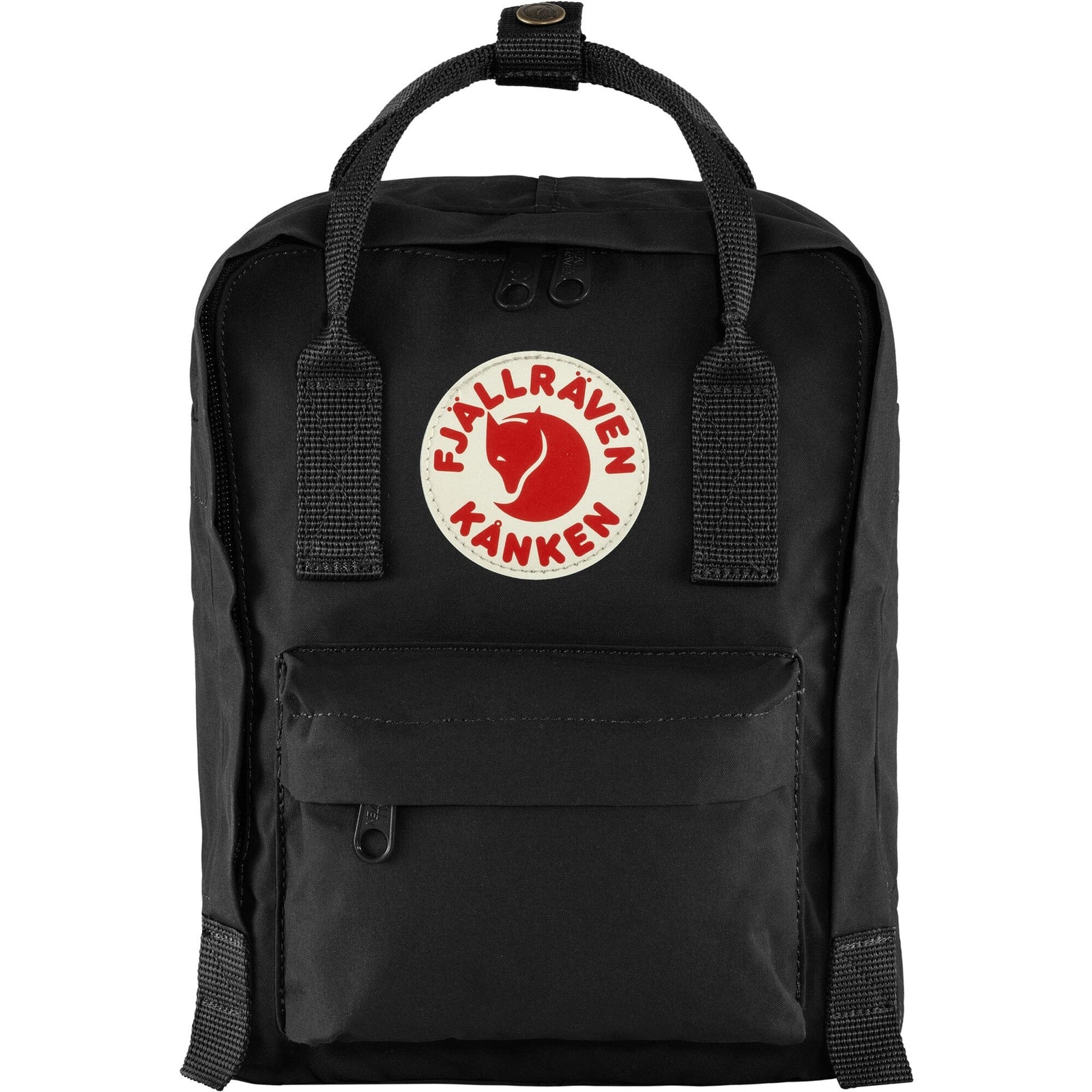 Fjallraven Kanken Mini 背包 - 黑色的