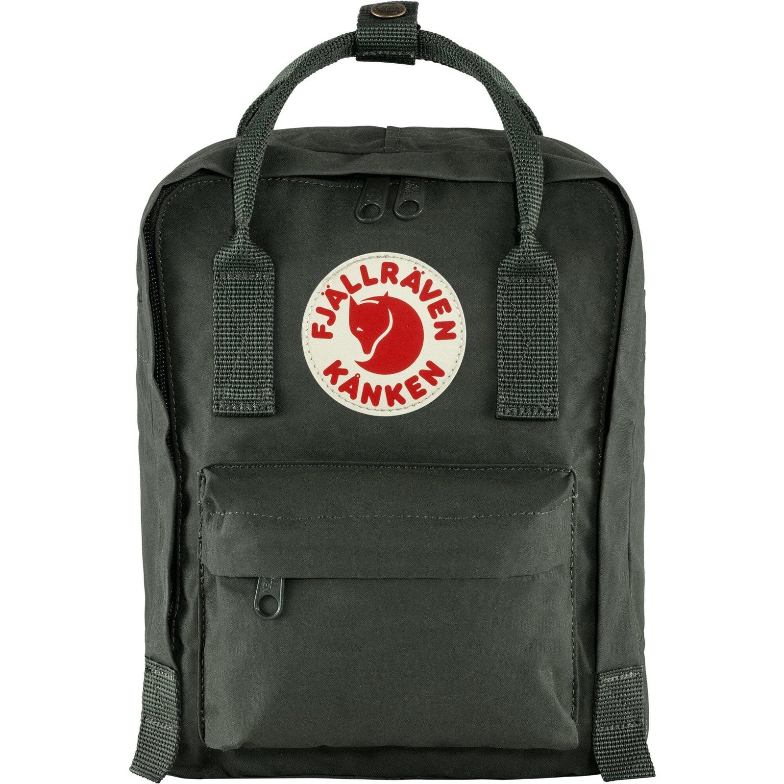 Mochila mini Fjallraven Kanken - Bosque verde