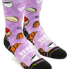 Versus Friday Pastry Club Active Crew Socks 