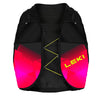 LEKI Trail Running Quiver Vest Black/Bright Red/Neon Pink S-M 