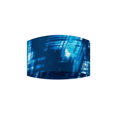 Buff Coolnet UV+ Wide Headband Attel Blue 