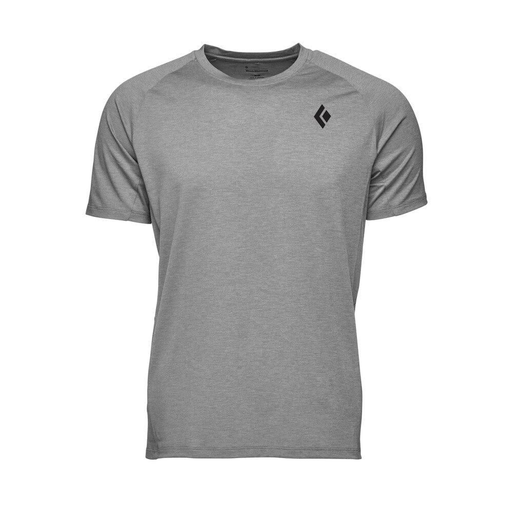 Black Diamond Men's Lightwire Short Sleeve Tech Tee Steel Grey S 