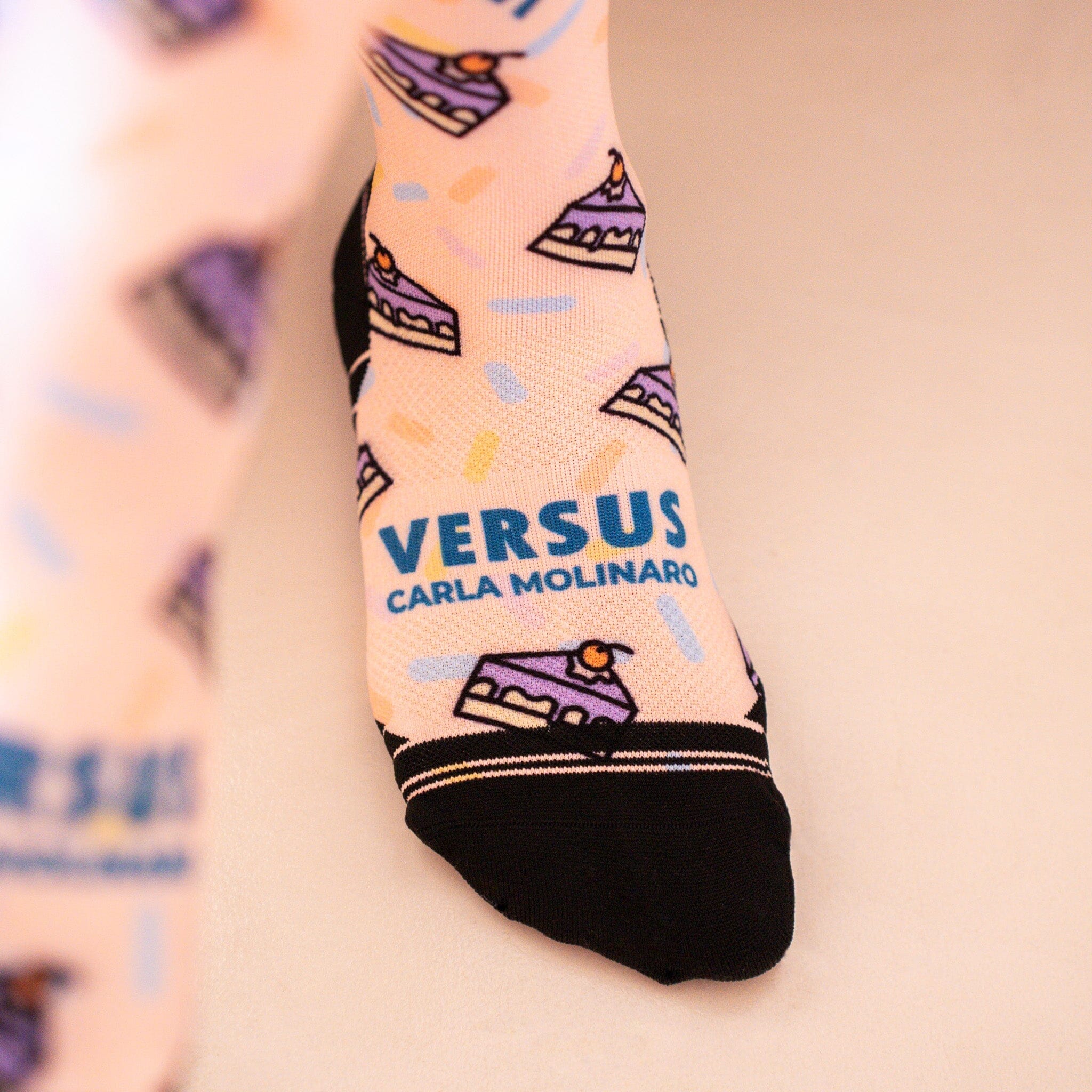 Versus Run For Cake Active Crew Socks 