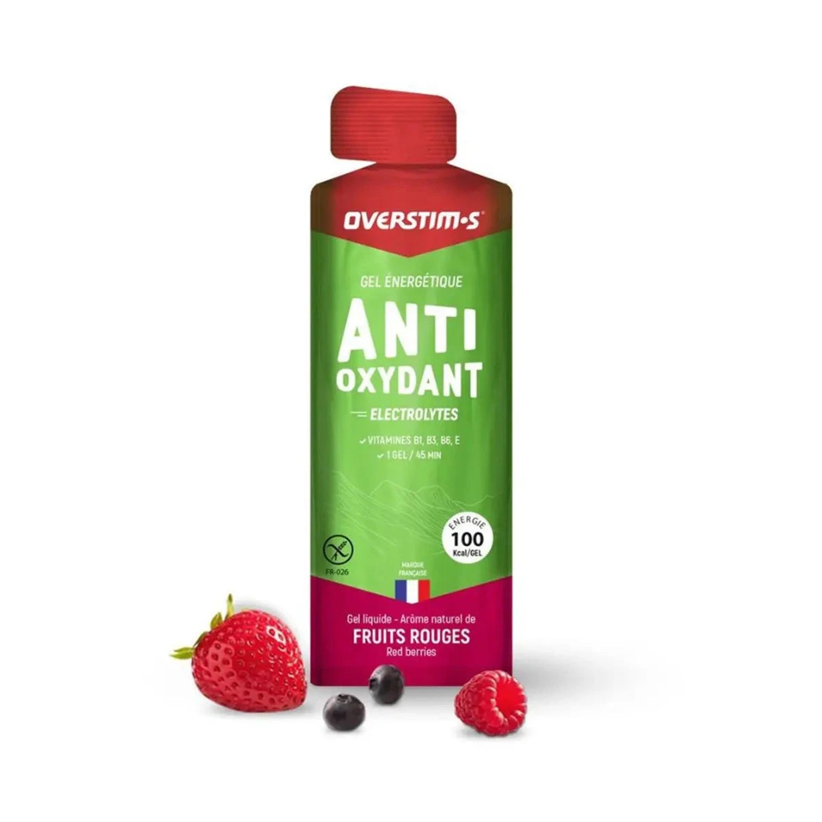 OVERSTIM.s Antioxident Gel 34g Red Berries 