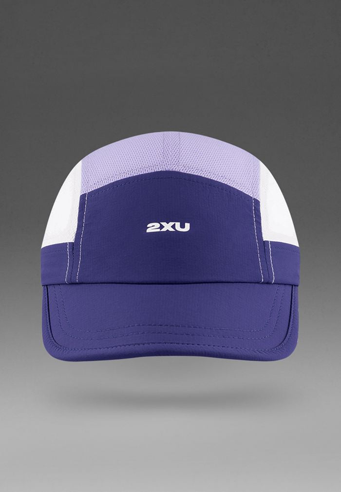 2XU Unisex Light Speed Small Cap UQ7320F Future Dusk/Virtual Violet One Size 
