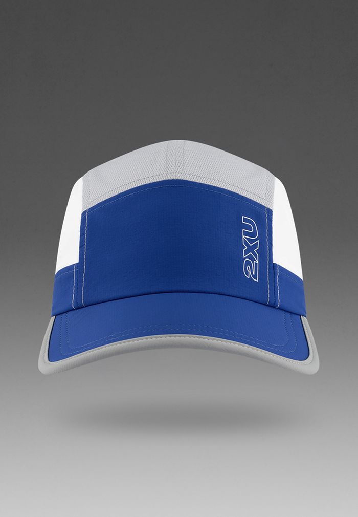 2XU Unisex Light Speed Cap UQ6741F Surf/Harbor Mist One Size 