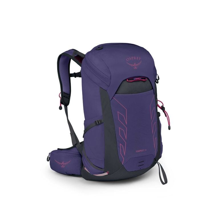 Osprey Tempest 26 Women's Hiking | Multisport Backpack 2025 Deep Fig/Hotspot Pink One Size 