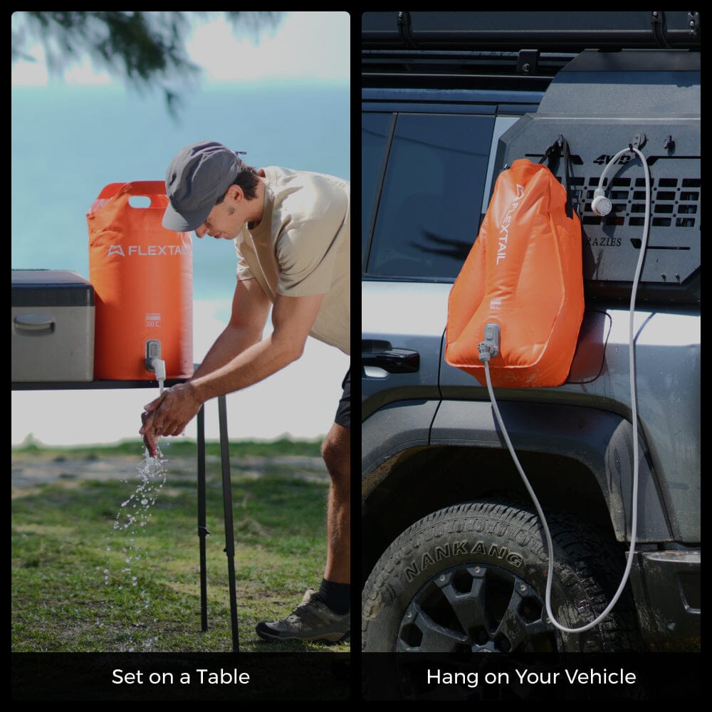 Flextail Tiny Shower Bag & Bucket 20 L 