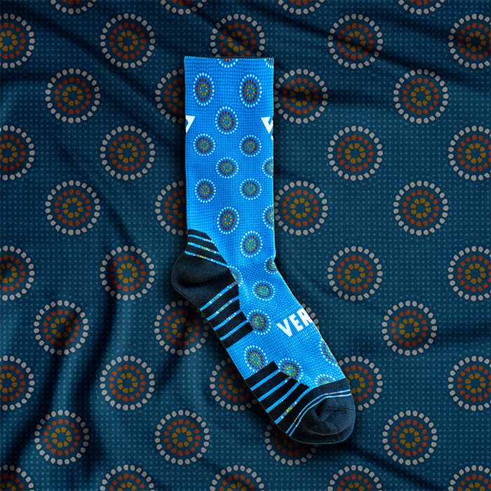 Versus Shweshwe Active Crew Socks 