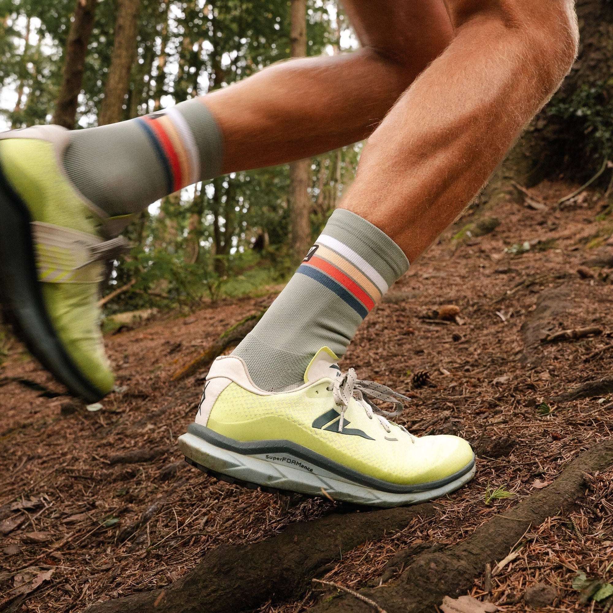 Versus Fynbos Trail Running Socks Fynbos 4-7 