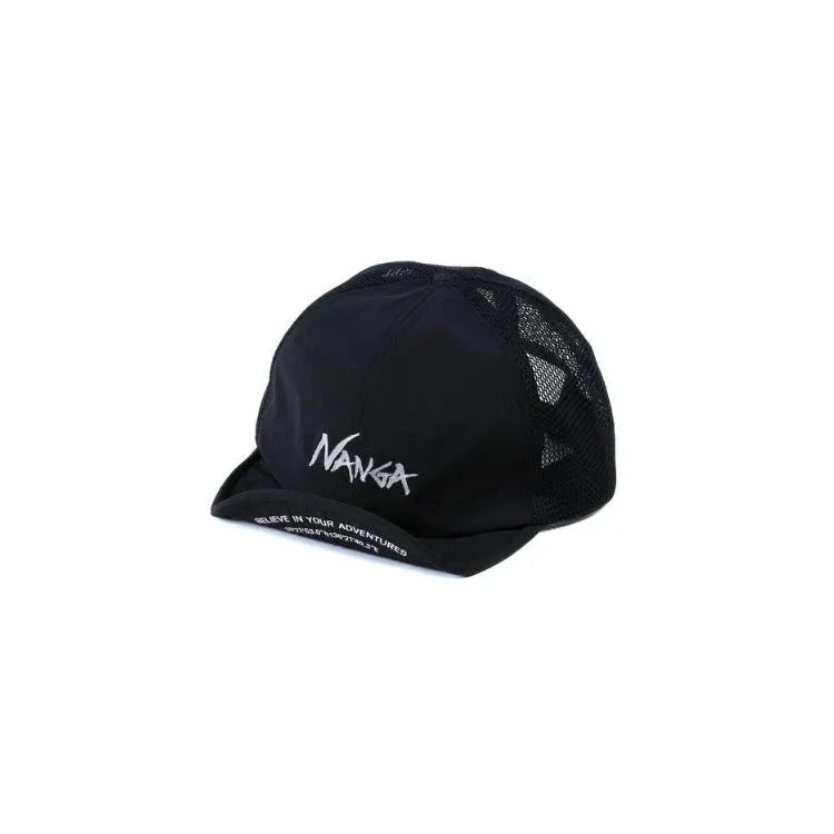 Nanga X Clef mesh cap NAC036 Black one size 