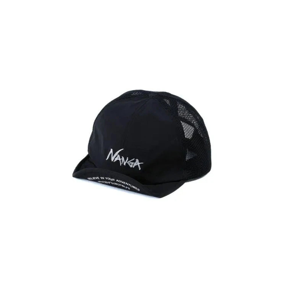 Nanga X Clef mesh cap NAC036 Black one size 