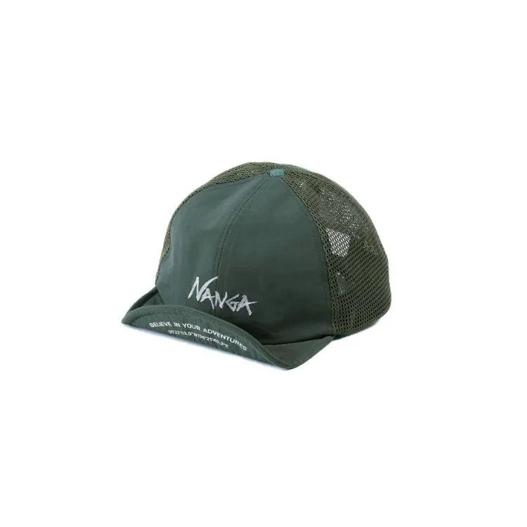 Nanga X Clef mesh cap NAC036 Khaki one size 