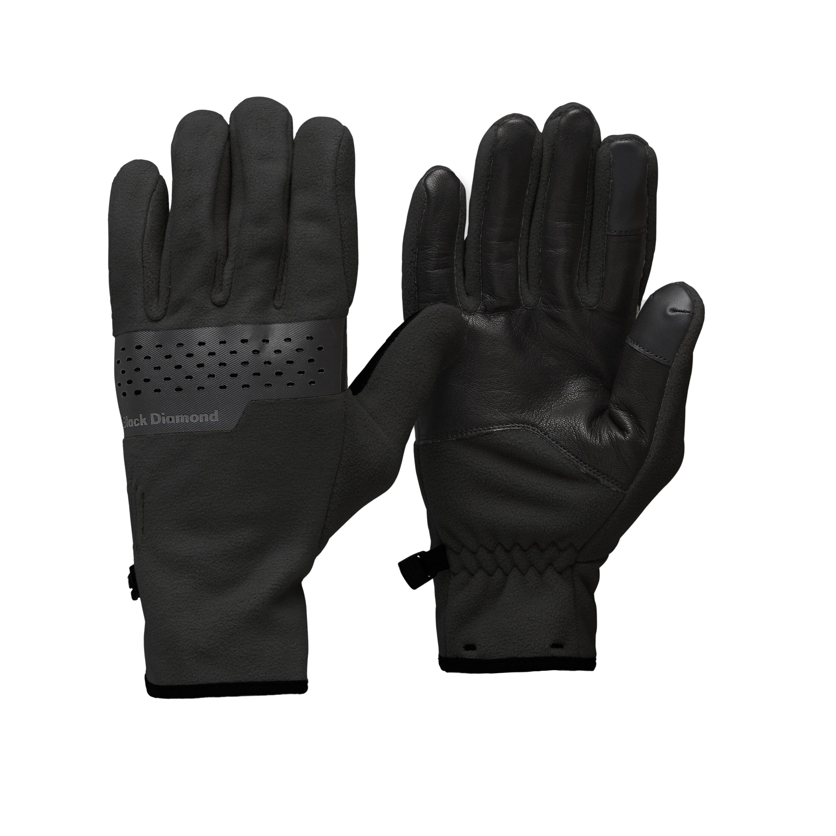 Black Diamond Alpine Fleece Gloves Black XS 
