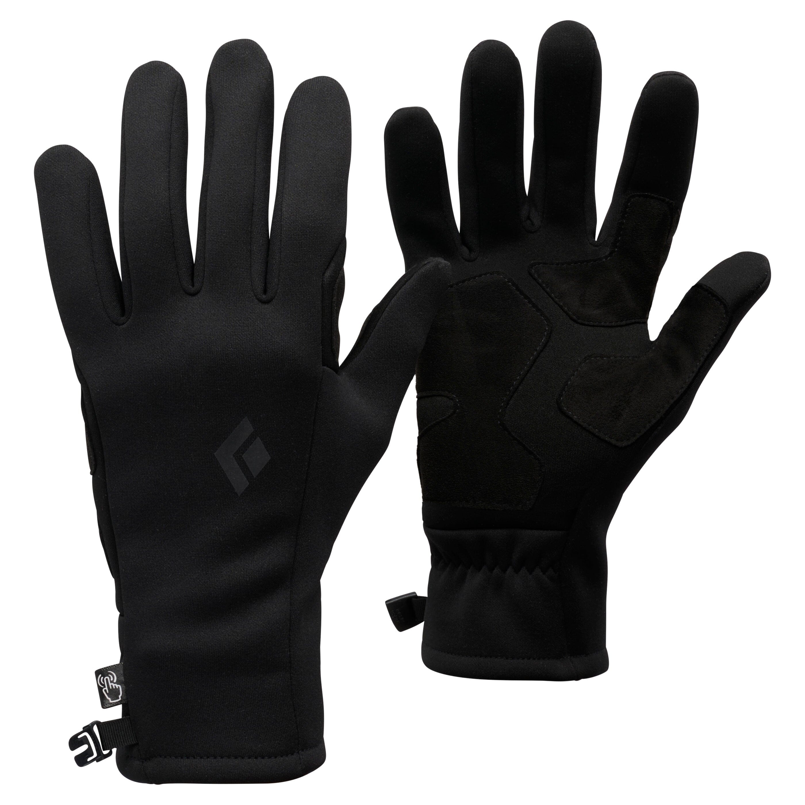 Black Diamond HeavyWeight ScreenTap Liners Black XS 