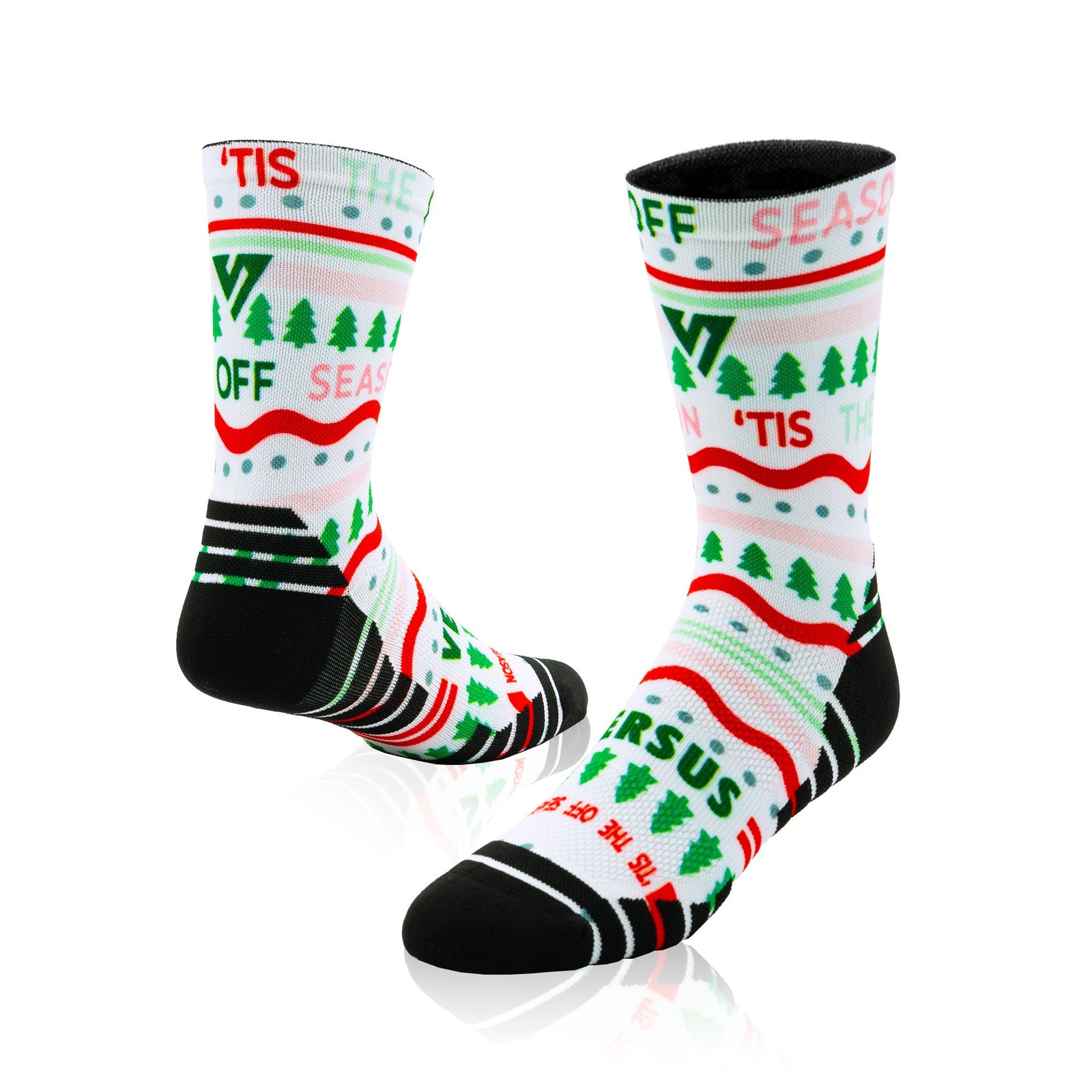 Versus Tis The Off Season Active Crew Socks Tis The Off Season 8-12 