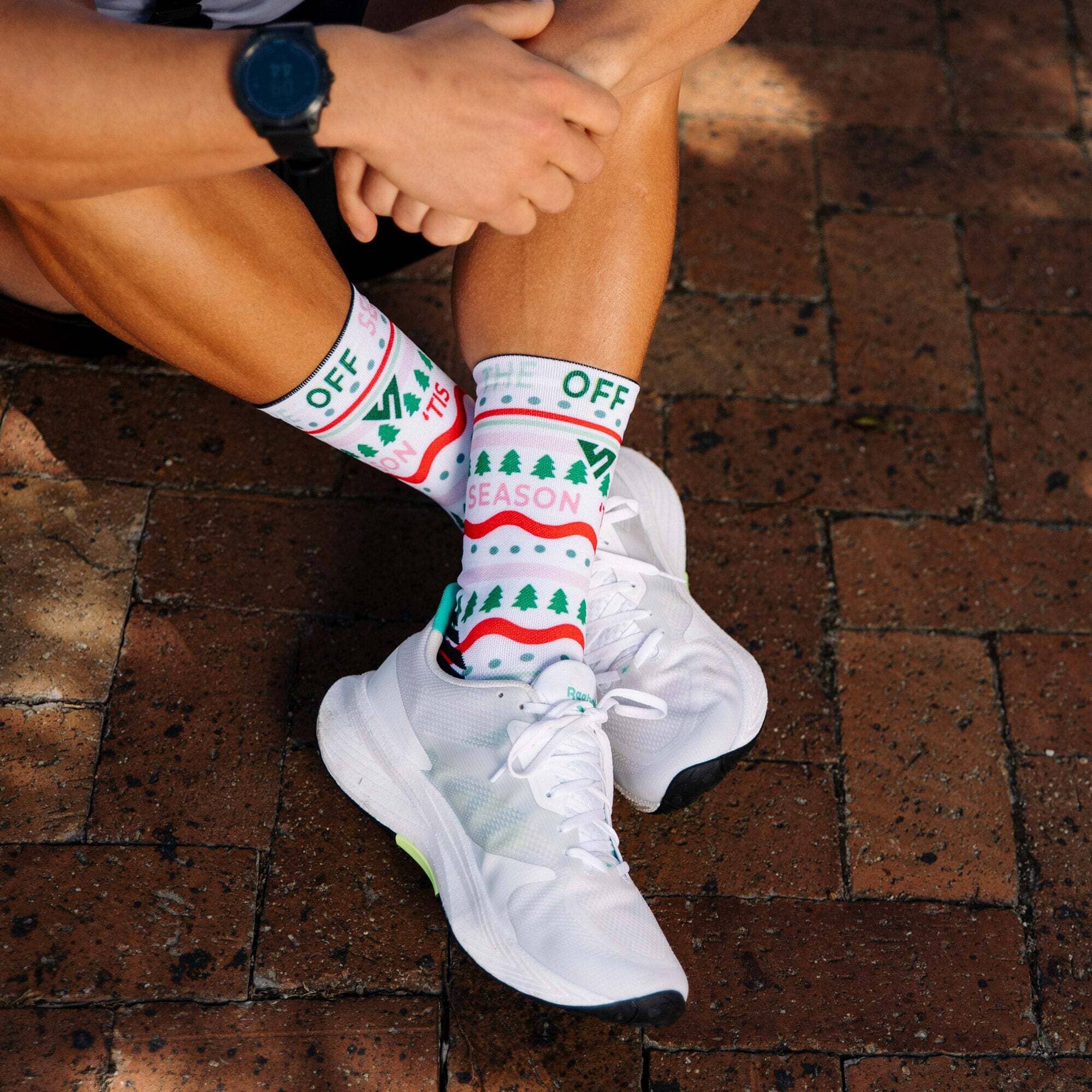 Versus Tis The Off Season Active Crew Socks 